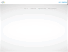 Tablet Screenshot of julienlepeintre.com